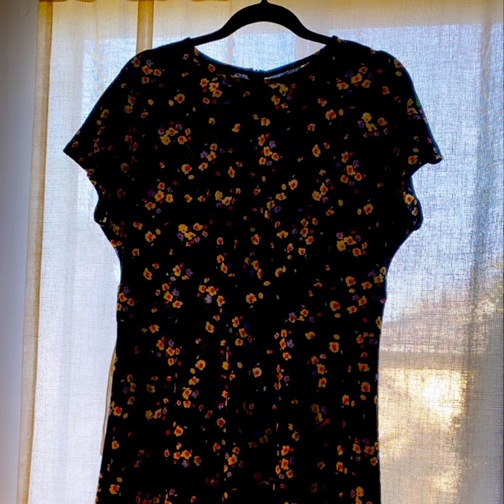 Floral pattern dress